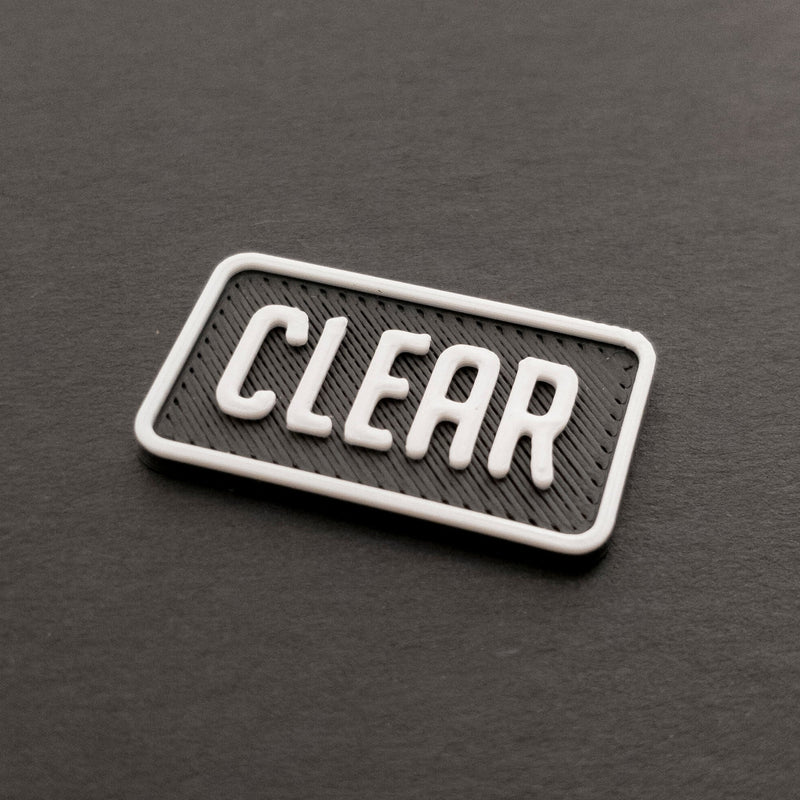CLEAR + IRND FILTER TAGS SET - SQUARE / BLACK AND WHITE - 