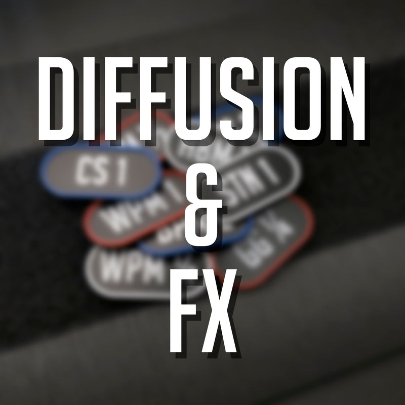 DIFFUSION AND FX FILTER TAGS SET - FILTER TAGS